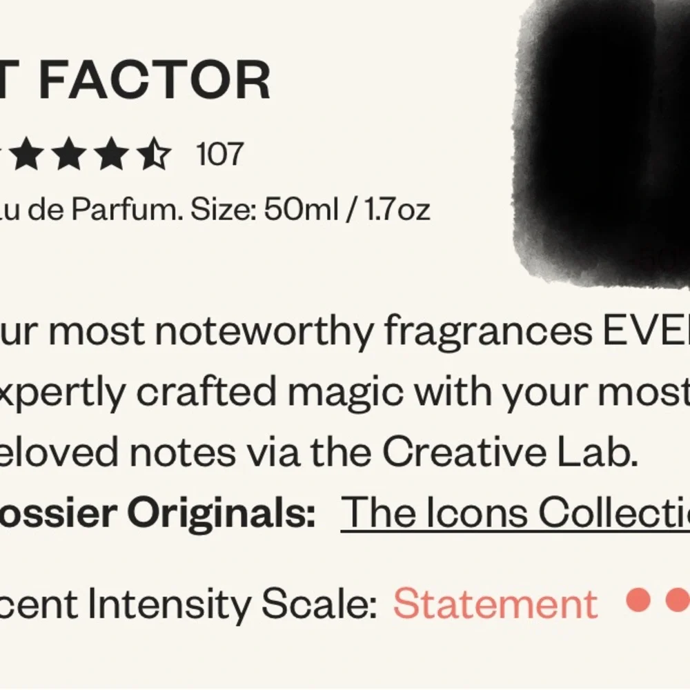 Dossier ‘It Factor’ Perfume 50mL - Picture 3 of 4
